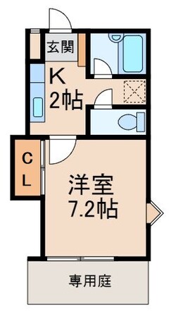 リヴェールコートの物件間取画像